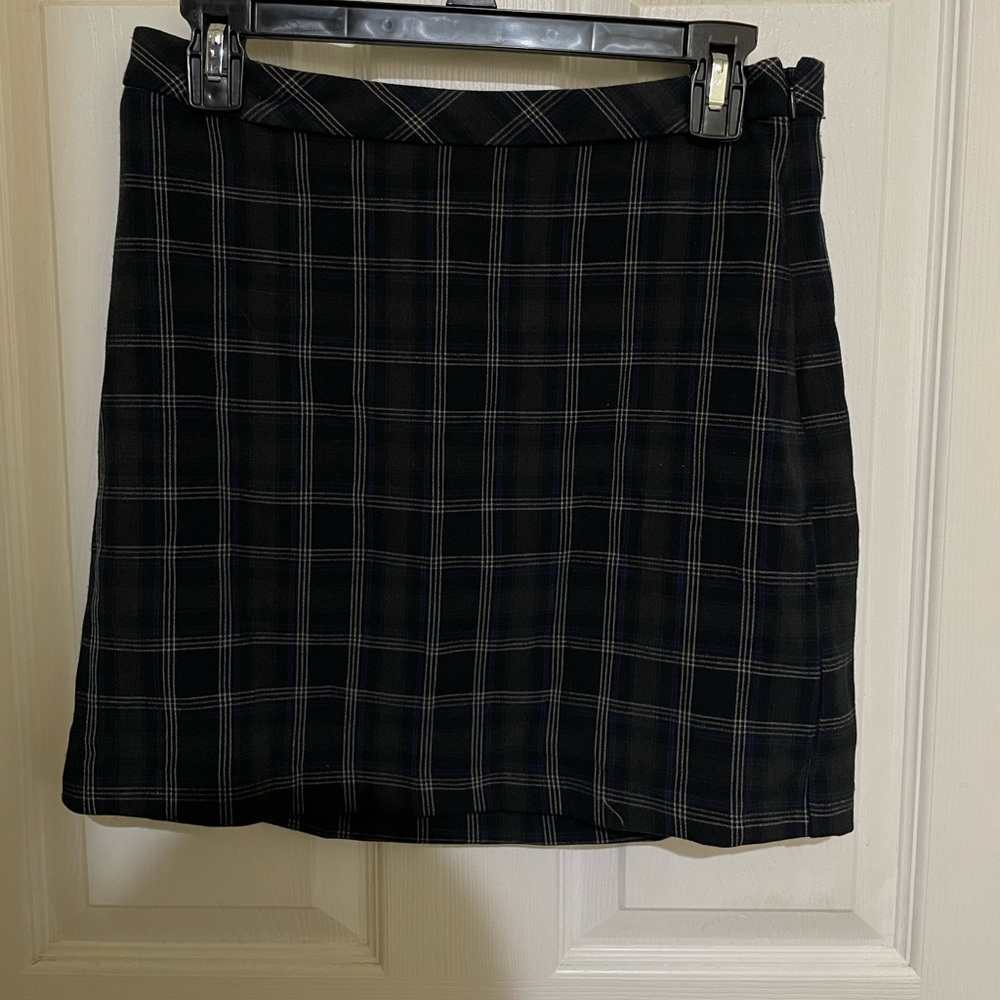 UO plaid skirt